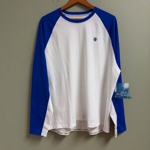 Coolibar Mens Hightide Long Sleeve Swim Shirt UPF 50+ Diving Surf Size XXL New